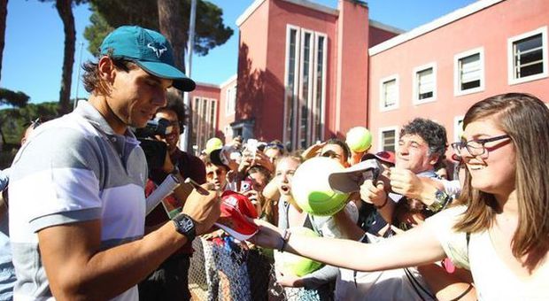 Internazionali Bnl, Nadal: «Non sono al top Fognini? E' un avversario pericoloso»