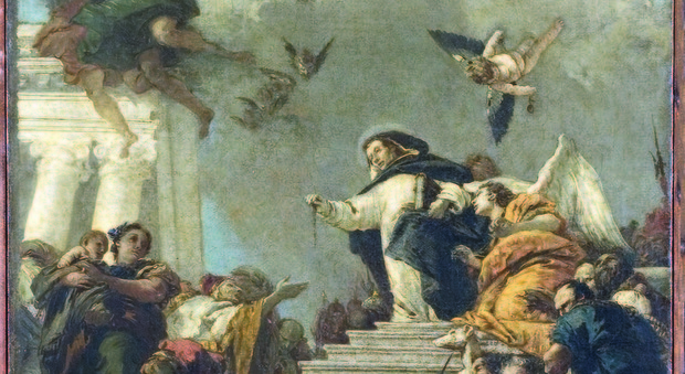 Un gruppo napoletano per il San Domenico del Tiepolo