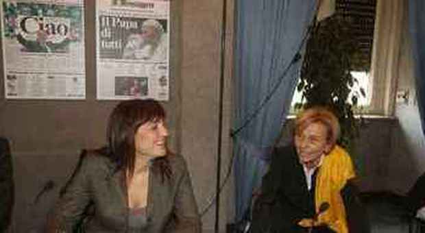 Renata Polverini ed Emma Bonino alla tavola rotonda al Messaggero (foto Francesco Toiati)