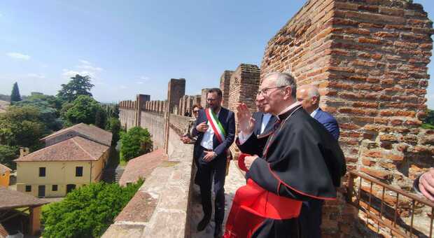 Il segretario di Stato Vaticano Parolin a Cittadella