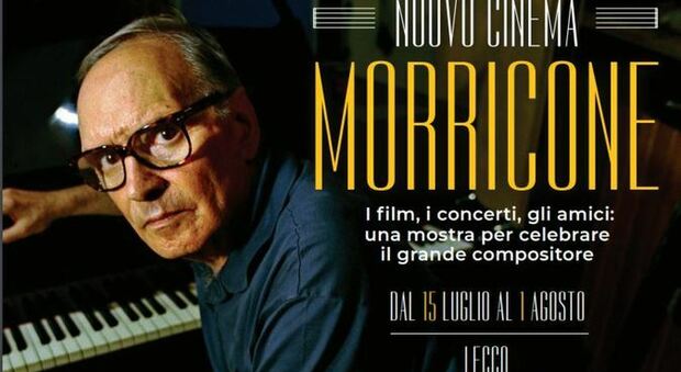 Lecco, “Nuovo Cinema Morricone”: a un anno dalla morte l'omaggio al compositore tra foto e musica