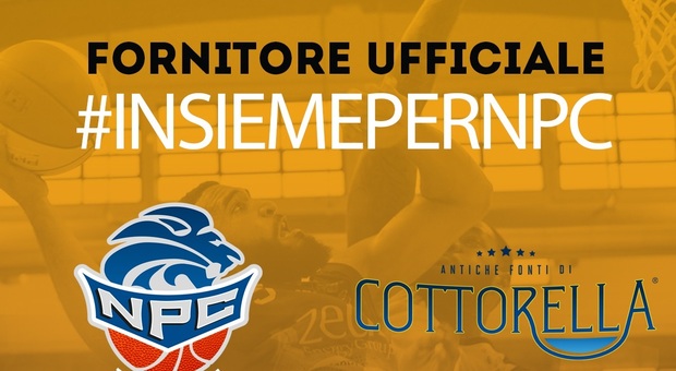 Rieti, Antiche Fonti Cottorella si conferma fornitore ufficiale della Npc anche per la stagione 2020/21