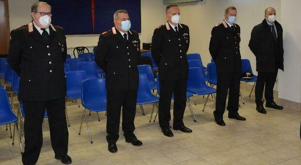 Carabinieri, cinque neopromossi Luogotenenti carica speciale