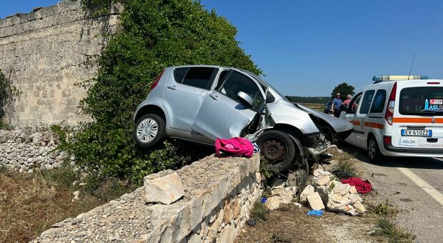 L'incidente sulla Putignano-Alberobello