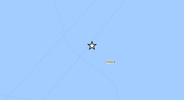 Terremoto, scossa poco fa a Ustica: magnitudo 2.8