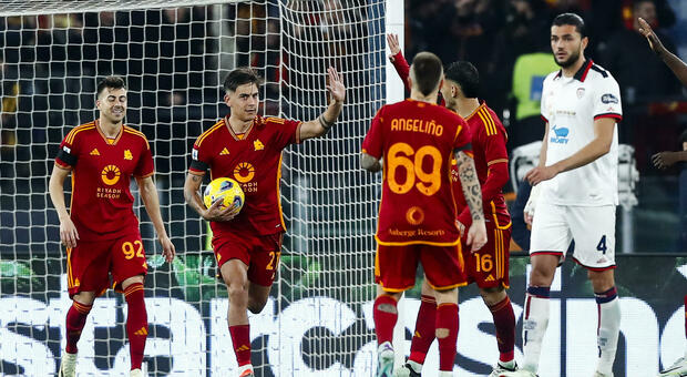 Roma-Cagliari 4-0, le pagelle: Dybala è Joya pura, Angelino fa subito innamorare, Paredes custodisce e riparte