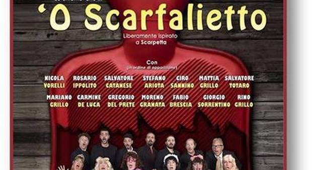 «'O scarfalietto» di Fabio Brescia: al Trianon rilettura di Scarpetta