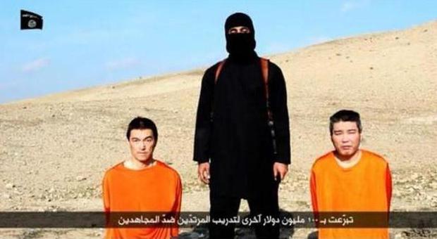 Un frame del filmato Isis