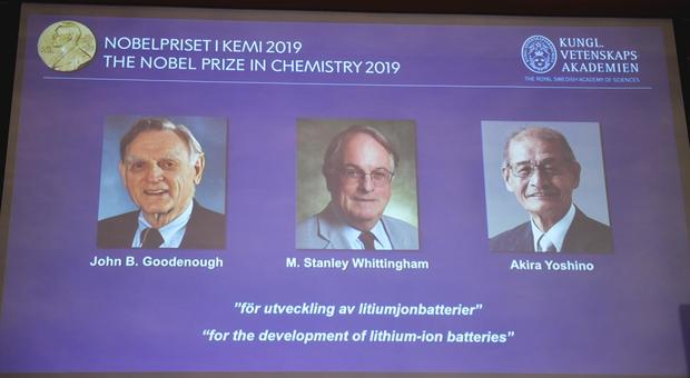 Premio Nobel per la Chimica: John Goodenough, Stanley Whittingham e Akira Yoshino