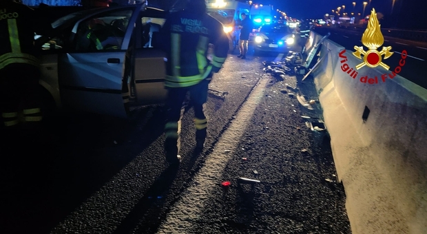 Incidente sulla A1 tra Orvieto e Attigliano, cinque feriti