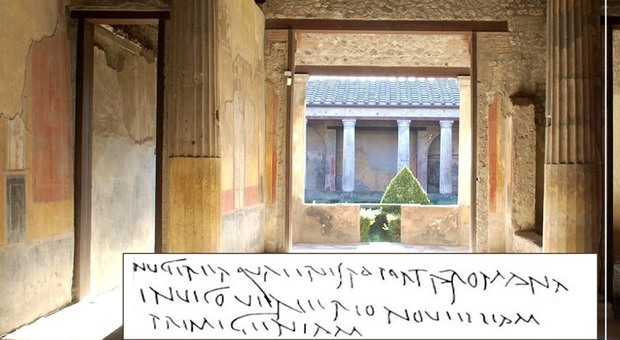 Le escort di lusso dell'antica Pompei magnificate sulle mura delle domus: il post in napoletano infiamma il web