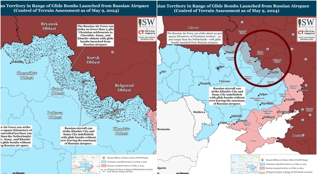 Russia, la zona cuscinetto da Kharkiv a Sumy fino al Lugansk: così Putin vuole puntare a Donestk (il vero obiettivo)