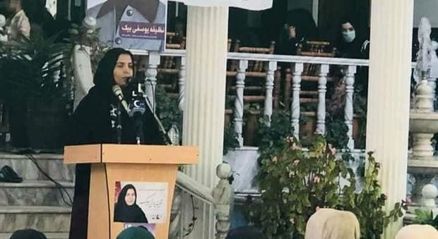 Afghanistan, attentato a comizio candidata donna Nazifa Yousufi Bek: 12 morti