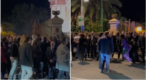 Allarme bomba a Sanremo, evacuata villa Nobel: alla cena presenti molti cantanti in gara. Arrivano gli artificieri