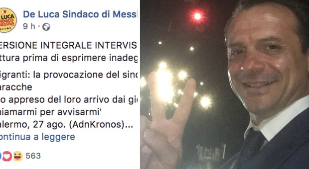 Diciotti, il sindaco di Messina: «Ci inviano i migranti senza avvisare, li metto nelle baracche»