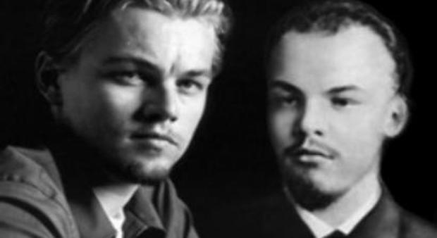 Leonardo DiCaprio e un giovane Lenin