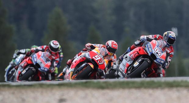 MotoGp, Austria: le Ducati dominano le prime libere. Dovizioso è il più veloce