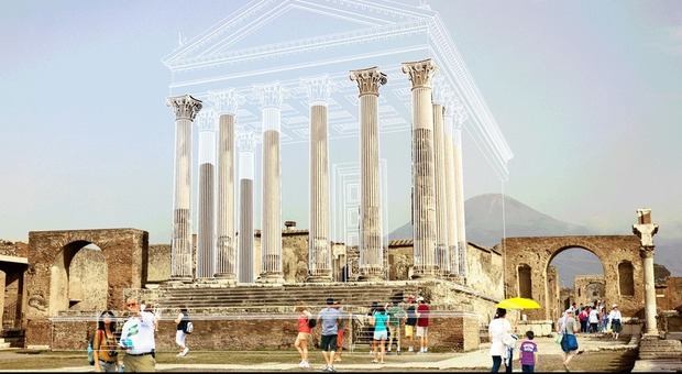 Il Tempio di Giove di Pompei tra le 7 gif-meraviglie del mondo