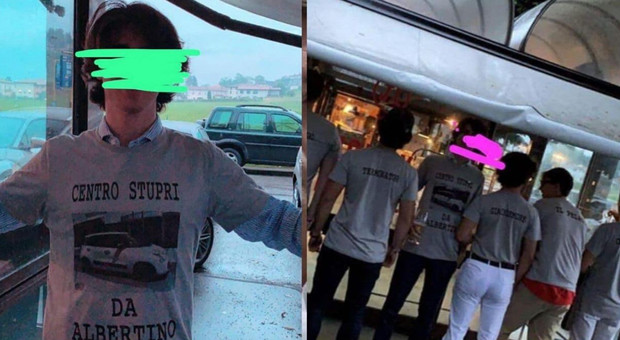 “Centro stupri", bufera social per la maglietta dei ragazzi in discoteca a Lignano: «Scusate, era solo una bravata»
