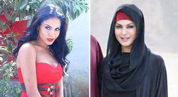 Veena Malik prima e dopo