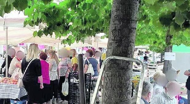 Chiuso il mercato a Casalotti: folla e distanze non rispettate