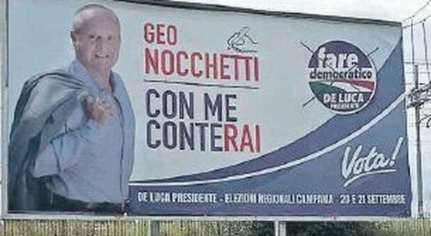 Regionali in Campania: «Nello slogan la parola Rai»; giornalista candidato, è lite