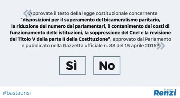 Referendum, Tar Lazio: ricorso inammissibile