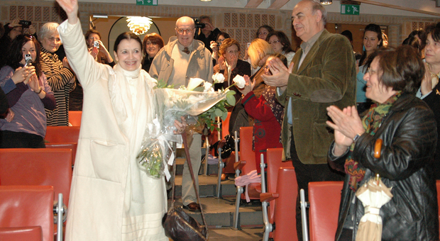 Carla Fracci alle Muse il 17 aprile 2010 in occasione di un incontro della Fidapa sulla danza. «La mia carriera è stata frutto di disciplina, costanza e umiltà», disse in quella occasione