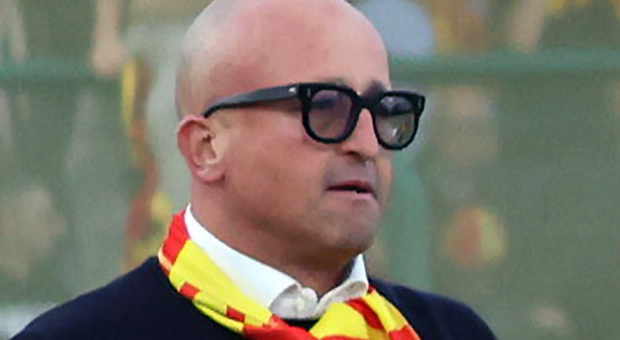 Il presidente del Giulianova calcio, Alex Mucciconi