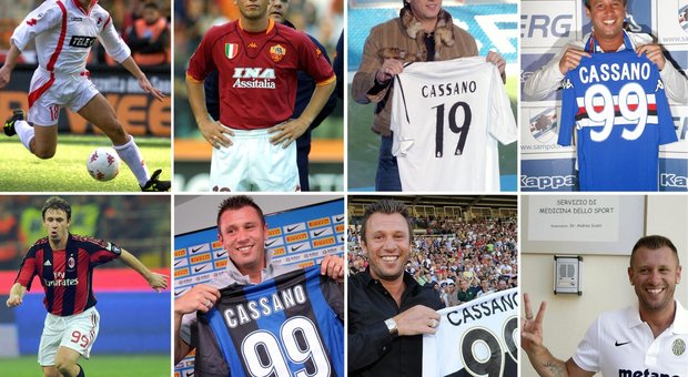 Cassano lascia il calcio: «Adesso comincia il secondo tempo della mia vita»
