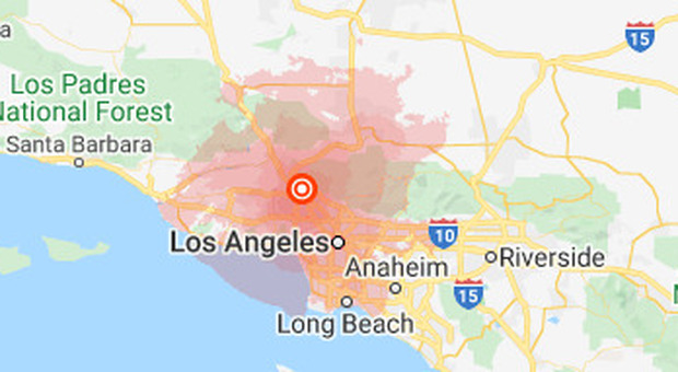 Terremoto in California, scossa di magnitudo 4.2 avvertita a Los Angeles