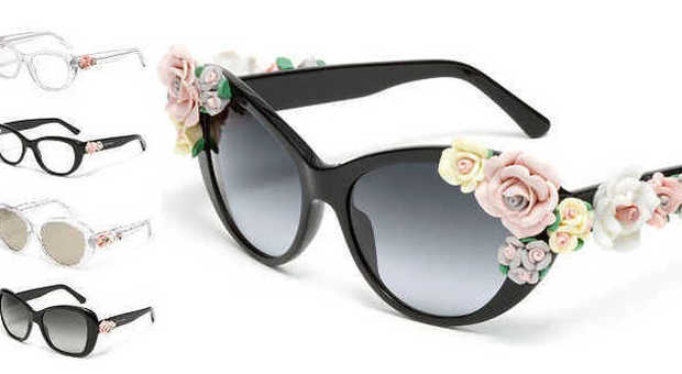 Occhiali da sole effetto bouquet: l'ultima trovata di Dolce & Gabbana