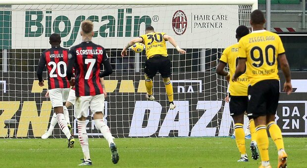 Milan-Udinese, le pagelle: papera di Donnarumma, Becao è una maledizione per i rossoneri