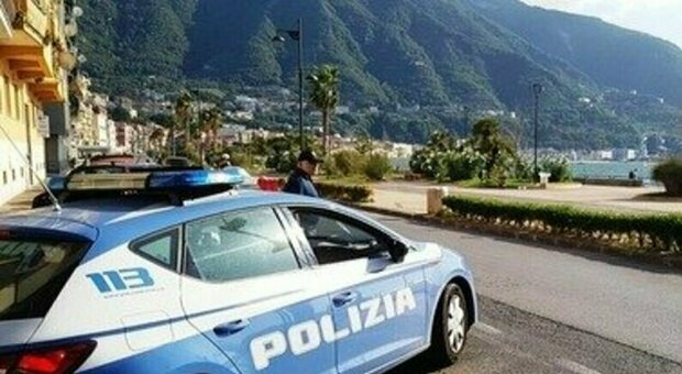 La polizia a Castellammare