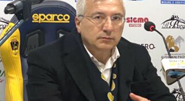 Il presidente Marco Romano