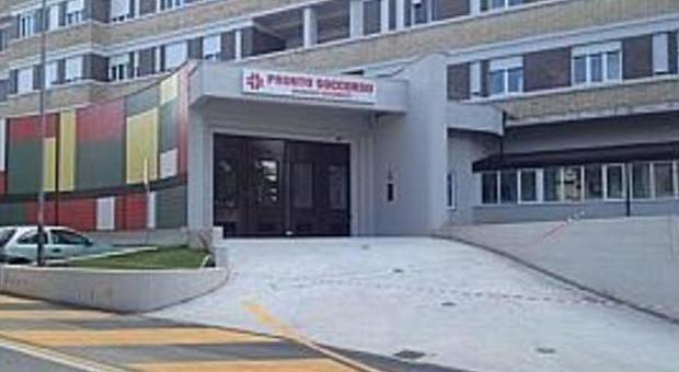 Il pronto soccorso dell'ospedale Murri di Fermo
