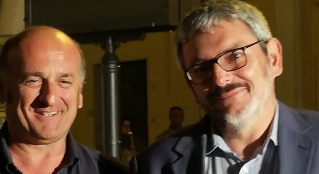 Il sindaco Cardillo (a sinistra) conEmiliano Ciotti