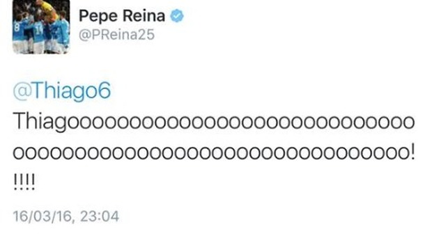 Juve, polemiche per il tweet di Reina pro Bayern