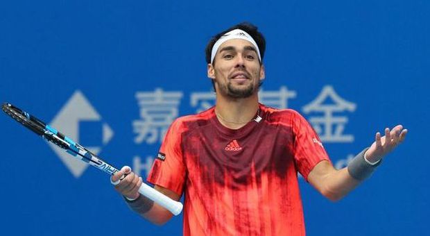 Tennis, a Shanghai Fognini ko al secondo turno Djokovic avanti, 13esima vittoria di fila