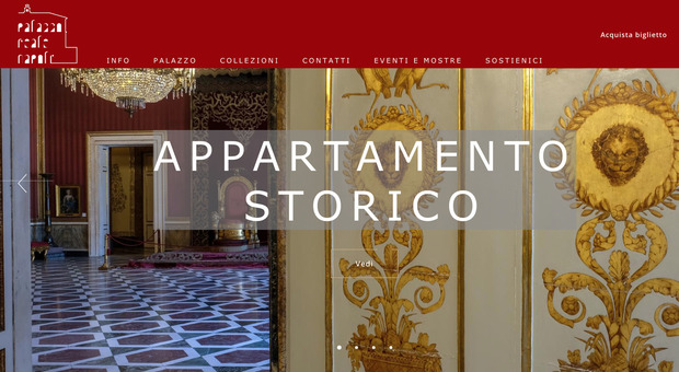 Palazzo Reale di Napoli, ecco il sito web per navigare tra i tesori del museo