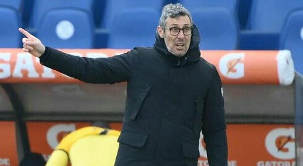 L'allenatore dell'Udinese, Luca Gotti