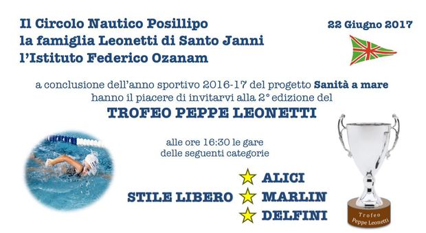 Al Circolo Posillipo il Trofeo Peppe Leonetti