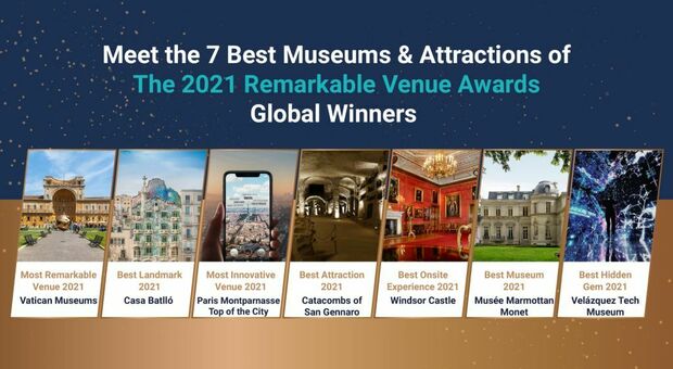 Remarkable Venue Awards 2021: Catacombe di San Gennaro e Musei Vaticani tra i vincitori