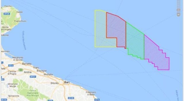 Trivelle, via libera ai permessi in aree contigue: sì alle perforazioni tra Bari e Brindisi