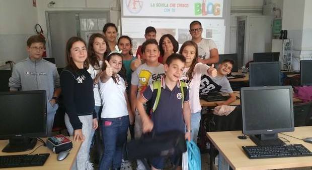 Aprilia, il blog della scuola Gramsci vince il concorso "Giornalista per un giorno"