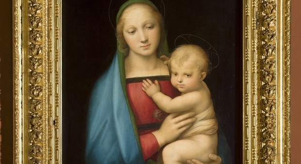 Madonna del Granduca, Raffaello, Galleria degli Uffizi