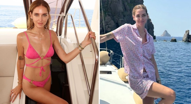 Chiara Ferragni in vacanza con gli amici, tour delle Eolie in catamarano: ecco quanto costa. I fan: «Aria di crisi?»