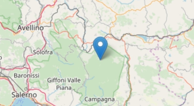Terremoto ad Avellino, nuova scossa di magnitudo 1.9 a Bagnoli Irpino