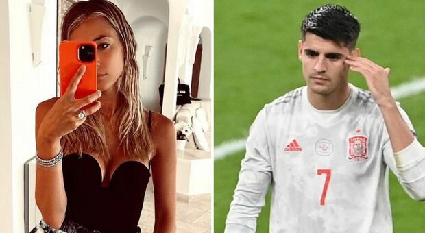Alice Campello (la moglie di Morata) sommersa di insulti dopo il gol in Italia-Spagna: «I tuoi figli hanno il cancro»