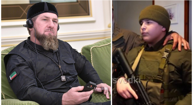 Kadyrov porta il figlio 14enne in guerra a Mariupol: l'incontro con il comandante ceceno Geremeyev